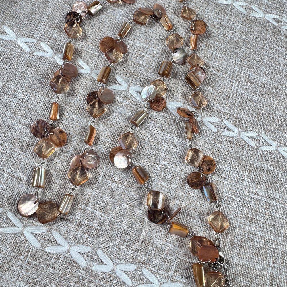 Abalone & Shell Necklace - Picture 7 of 11